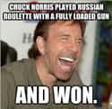 A Game Of Russian Roulette on Random Funniest Chuck Norris Jokes