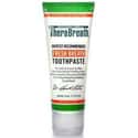 Therabreath on Random Best Toothpaste Brands