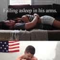 Falling Asleep in His Arms on Random Funniest "When Boys" Tumblr Parodies