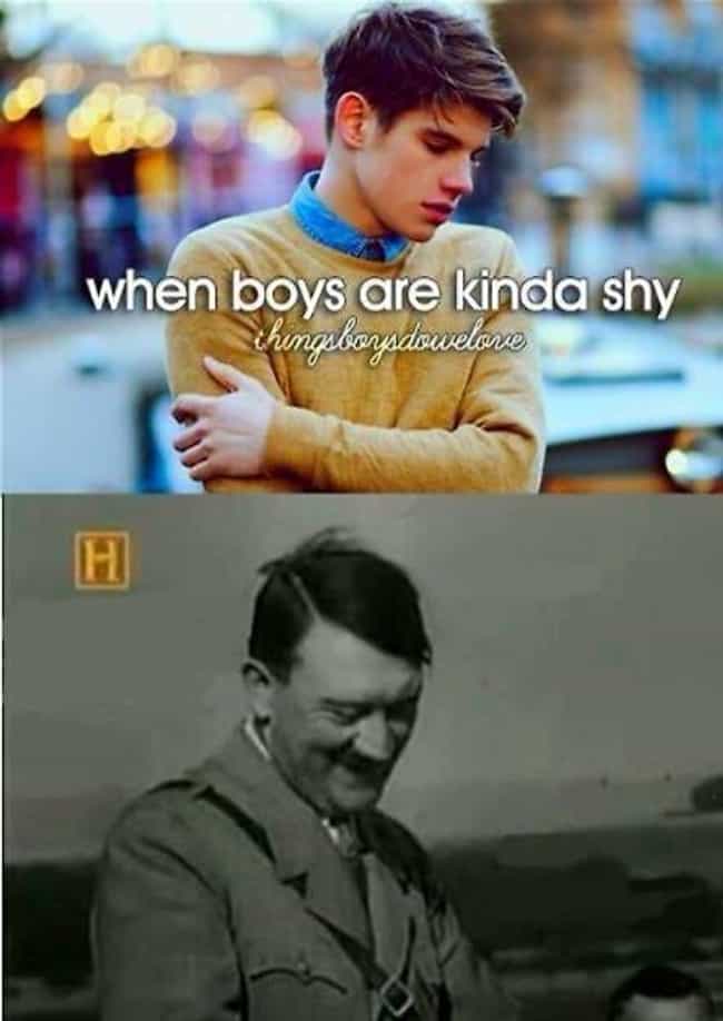 When Boys Are Kind of Shy