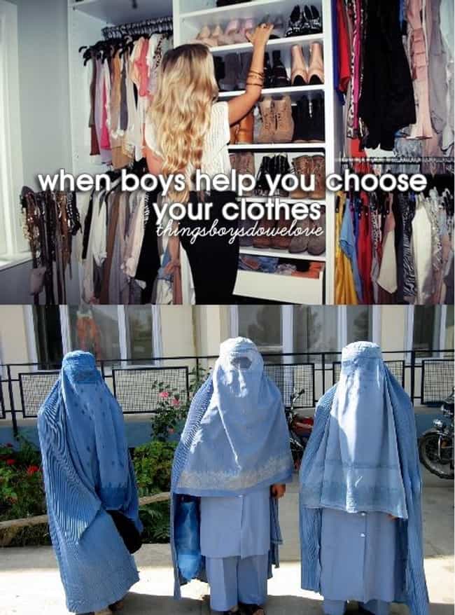 Boys Who Help You Choose Clothes