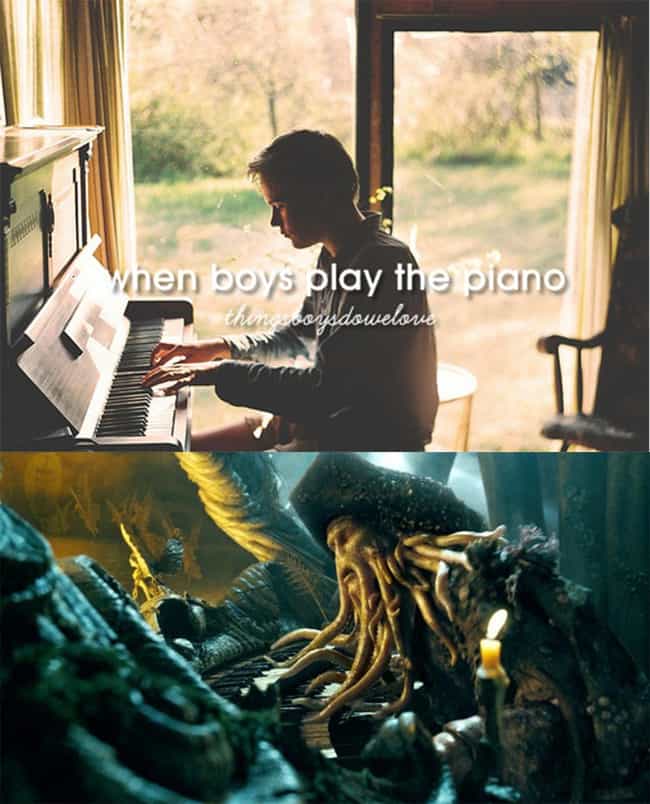 When Boys Play the Piano