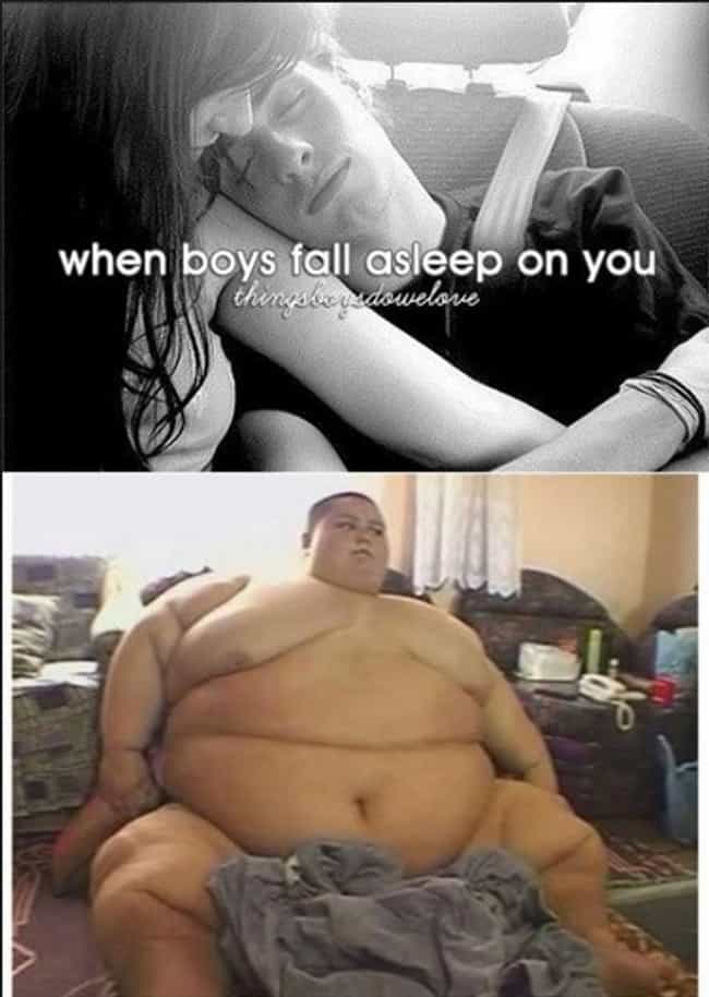 When Boys Fall Asleep On You