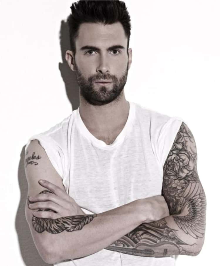Adam Levine Tattoos | List of Adam Levine Tattoo Designs