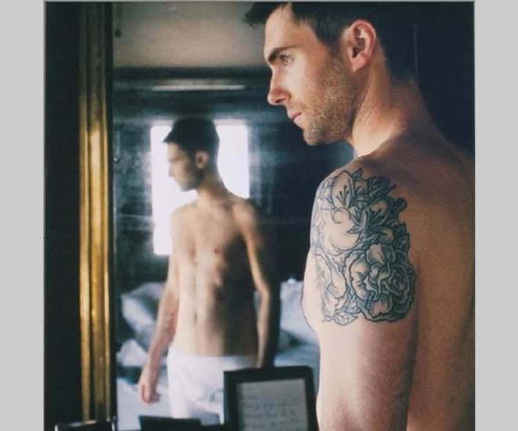 Levine tattoo adam Adam Levine. 