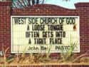 These Signs Sure Do Speak in Tongues a Lot on Random Most Ridiculous Church Signs