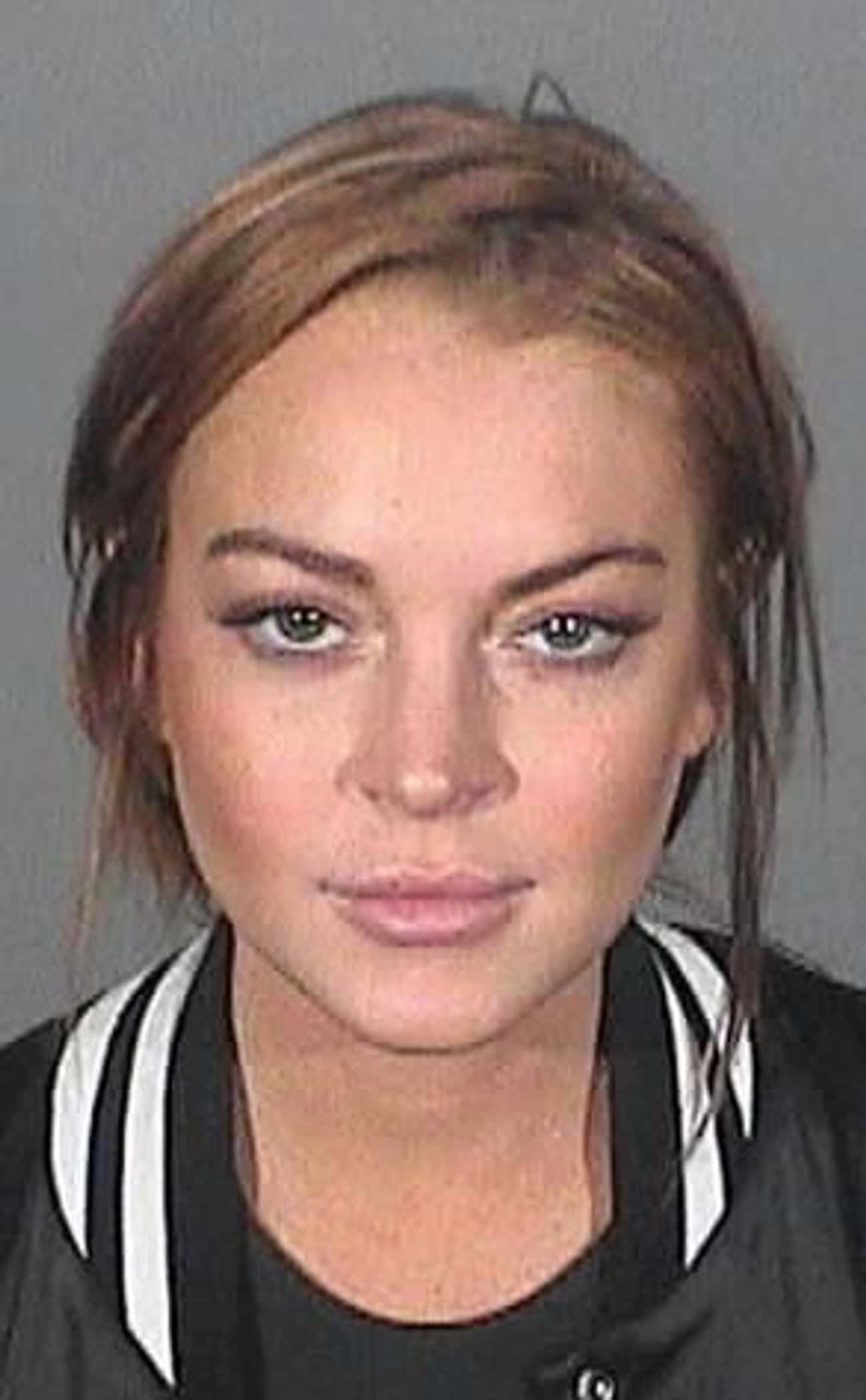 Lindsay Lohan Mugshot - March 2013