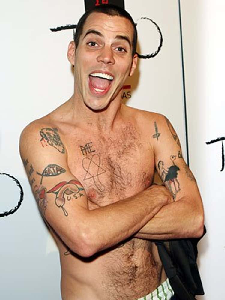 Steve-O Tattoos | List of Steve-O Tattoo Designs