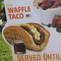 Waffle Tacos on Random Taco Bell Secret Menu Items