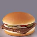 Wendy's Jr. Hamburger is listed (or ranked) 18 on the list The Healthiest Fast Food Choices in America