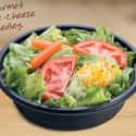 Burger King Garden Salad (W/ Fat Free Ranch Dressing) on Random Healthiest Fast Food Choices in America