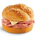 Arby's Ham & Swiss Melt is listed (or ranked) 27 on the list The Healthiest Fast Food Choices in America