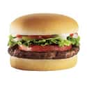Jack in the Box Hamburger is listed (or ranked) 36 on the list The Healthiest Fast Food Choices in America