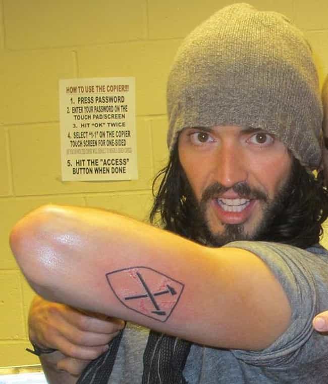 Russell brand tattoos forgetting sarah marshall