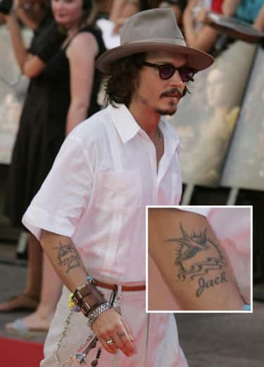 Johnny Depp Tattoos List Of Johnny Depp Tattoo Designs