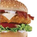 Carl's Jr. Bacon Swiss Crispy Chicken Tender Sandwich on Random Best Fast Food Chicken Sandwiches