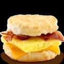 McDonald's Bacon, Egg and Cheese Biscuit on Random Best Fast Food Breakfast Items