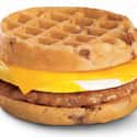 Jack in the Box Waffle Breakfast Sandwich on Random Best Fast Food Breakfast Items