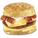 Carl's Jr. Monster Biscuit on Random Best Fast Food Breakfast Items