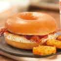 Dunkin' Donuts Glazed Donut Breakfast Sandwich on Random Best Fast Food Breakfast Items