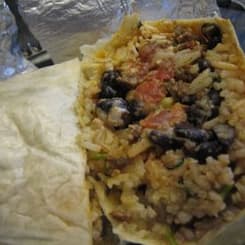 Qdoba Ground Beef Burrito on Random Best Fast Food Burritos