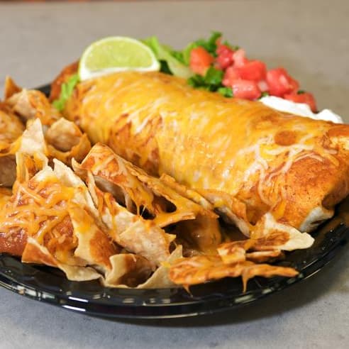 Baja Fresh Nacho Burrito on Random Best Fast Food Burritos