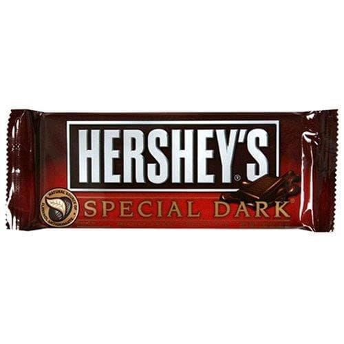 Hershey’s Special Dark Chocolate Bar on Random Best Caffeinated Snacks
