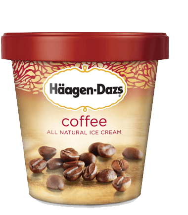 Haagen-Dazs Coffee Ice Cream on Random Best Caffeinated Snacks