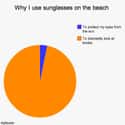 Why I Use Sunglasses On The Beach on Random Hilarious Graphs That Everyone Can Relate To