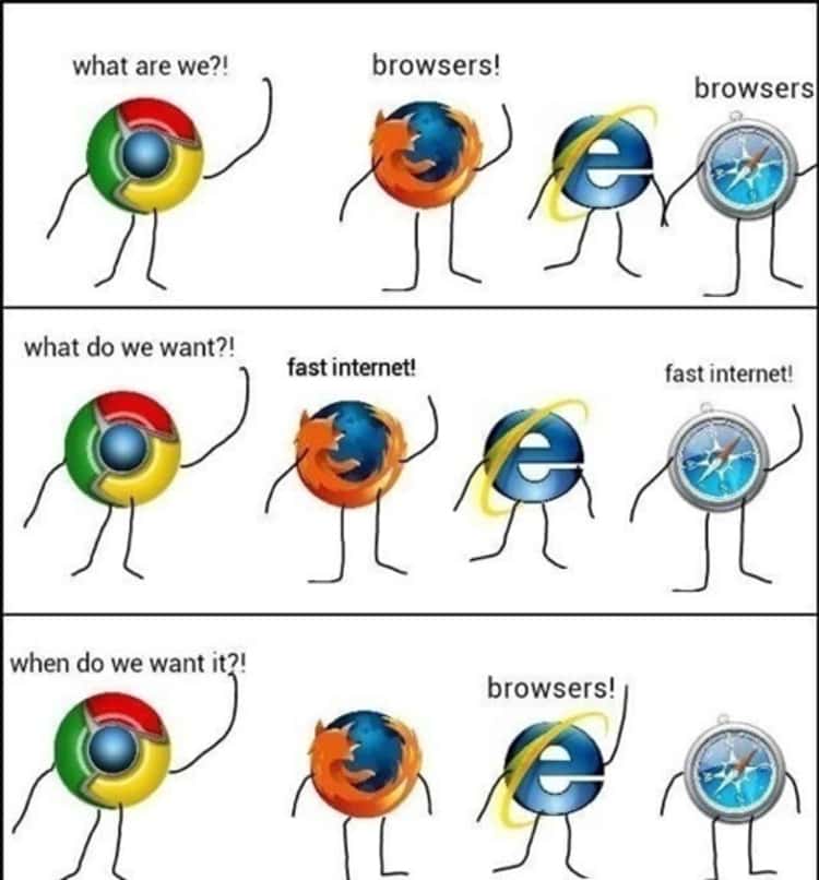 Internet Explorer Meme | Funniest Internet Explorer Jokes and Comics on the  Web