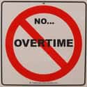 No Overtime on Random The Worst Things About Your Job