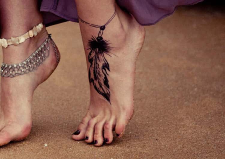 Foot Tattoos: Picture List Of Foot Tattoos And Designs