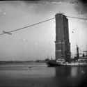 Brooklyn Bridge Under Construction, C. 1872-1887 on Random Construction of the Most Iconic Landmarks on Earth