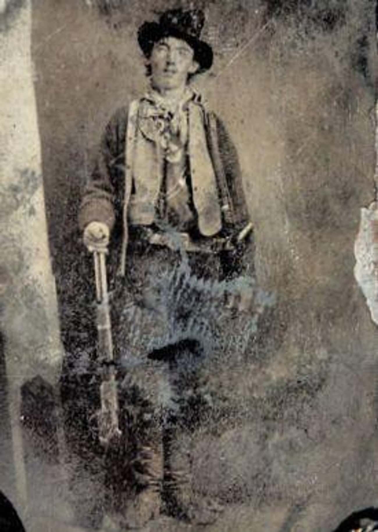 One Of The Only Authenticated Pictures Of Billy the Kid, C. 1879