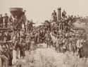 The Completion Of The Transcontinental Railroad, 1869 on Random Beautiful Old Photos Of Life In The Real Wild West