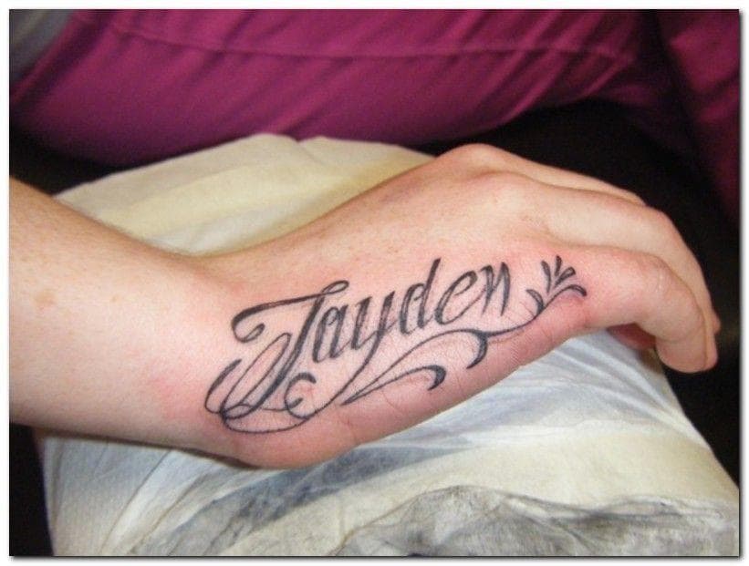Hand Tattoos Picture List Of Hand Tattoo Designs
