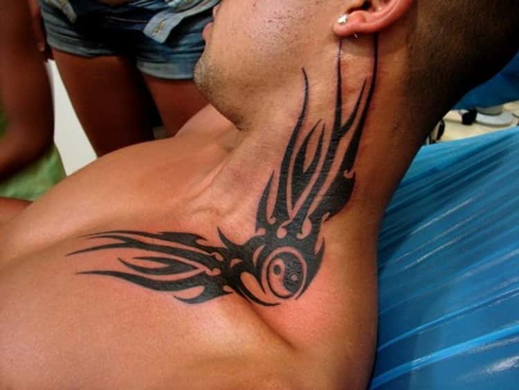 Neck Tattoos: Picture List Of Neck Tattoo Designs
