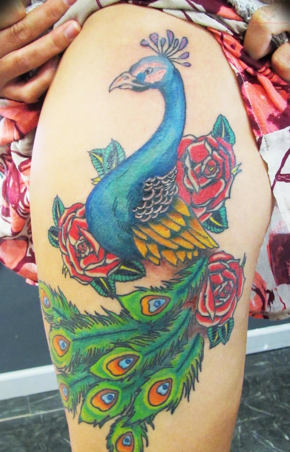 Thigh Tattoos: Picture List Of Thigh Tattoo Designs