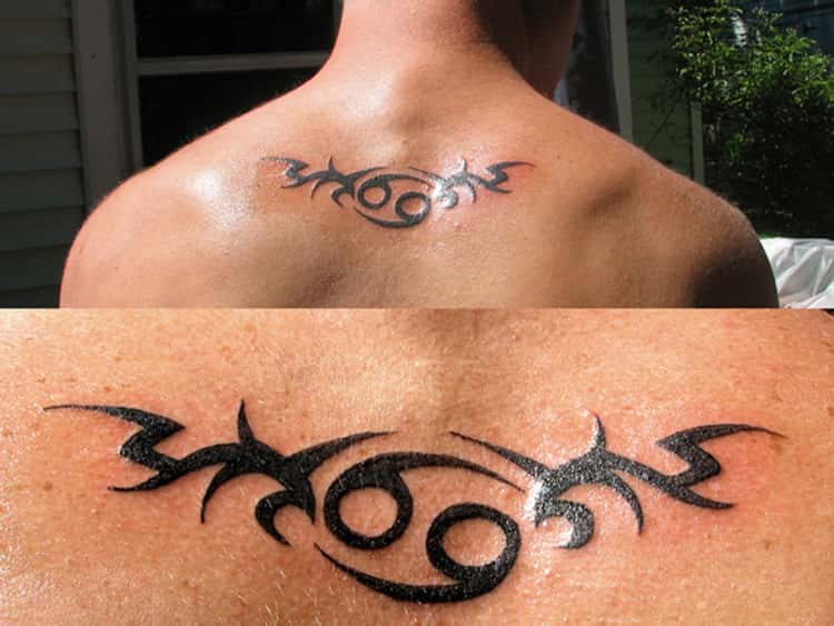 Upper Back Tattoos: Picture List Of Upper Back Tattoo Designs