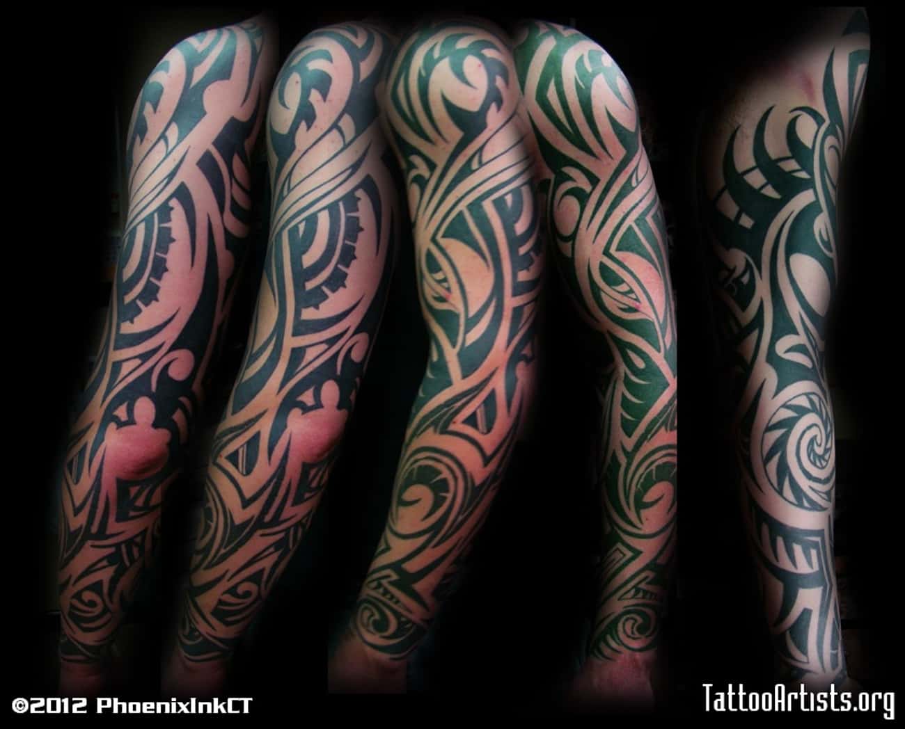 Tribal Full Sleeve Tattoos