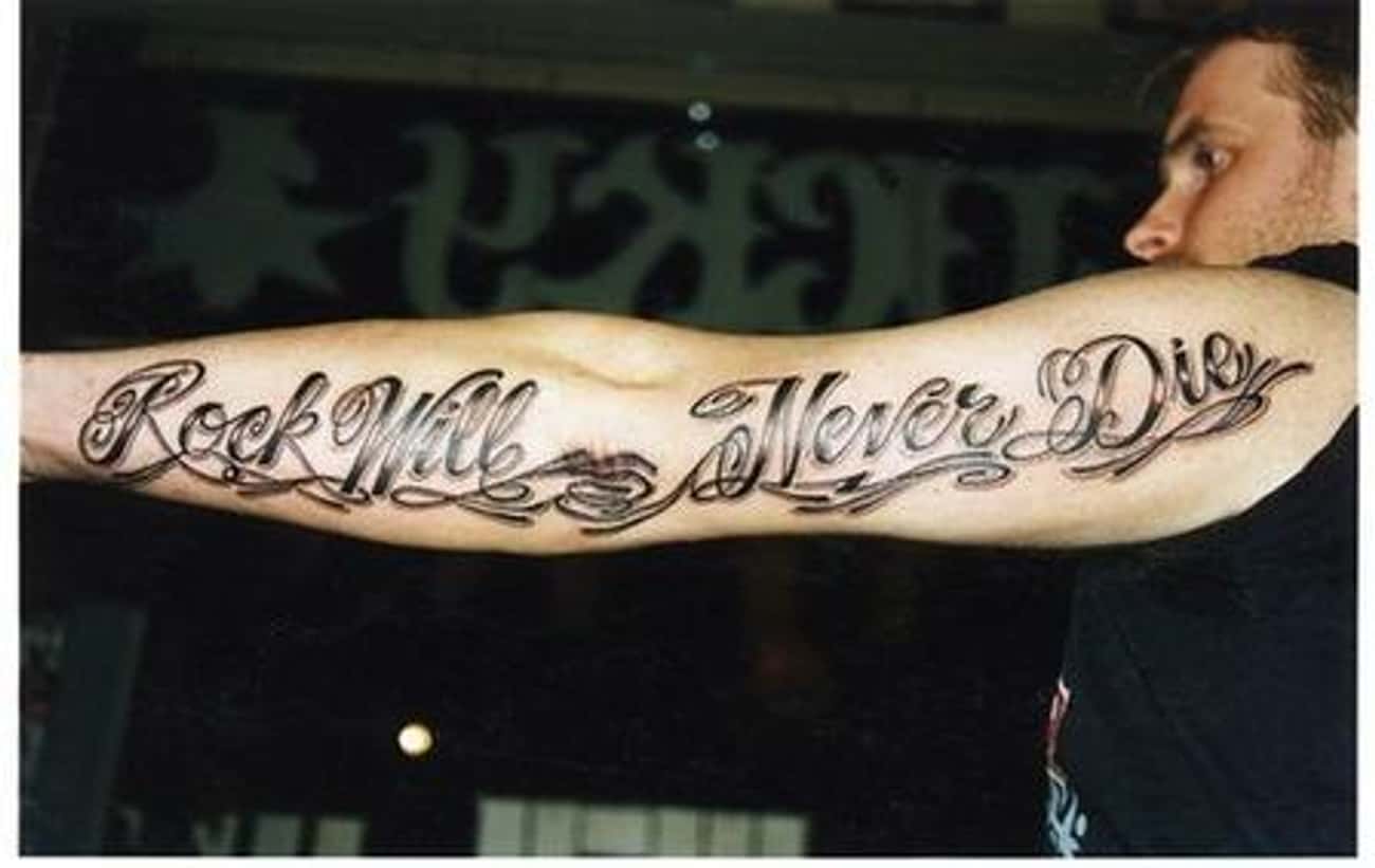 Words Full Sleeve Tattoos