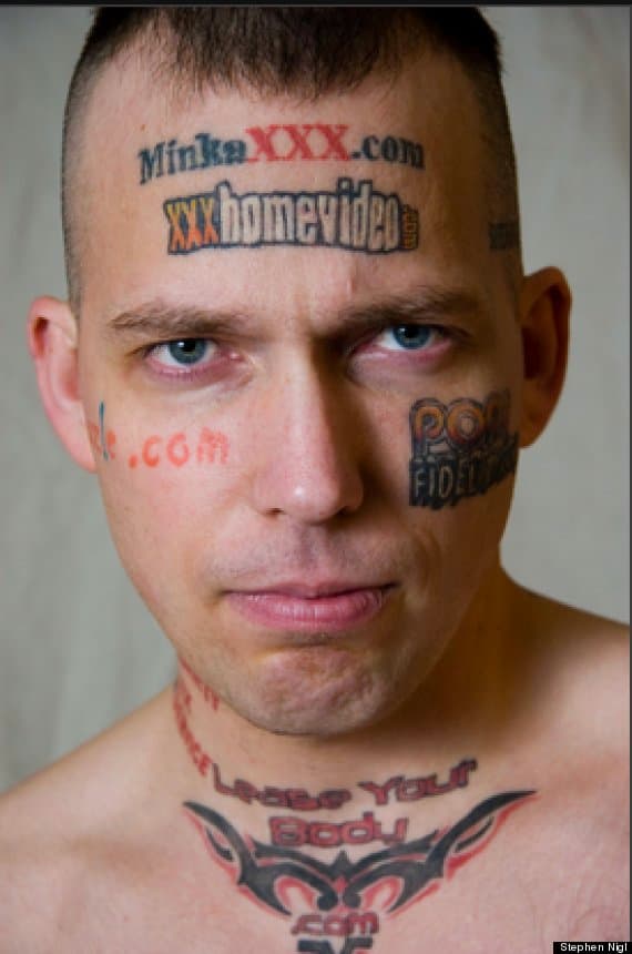 Face Tattoos: Picture List Of Face Tattoo Designs