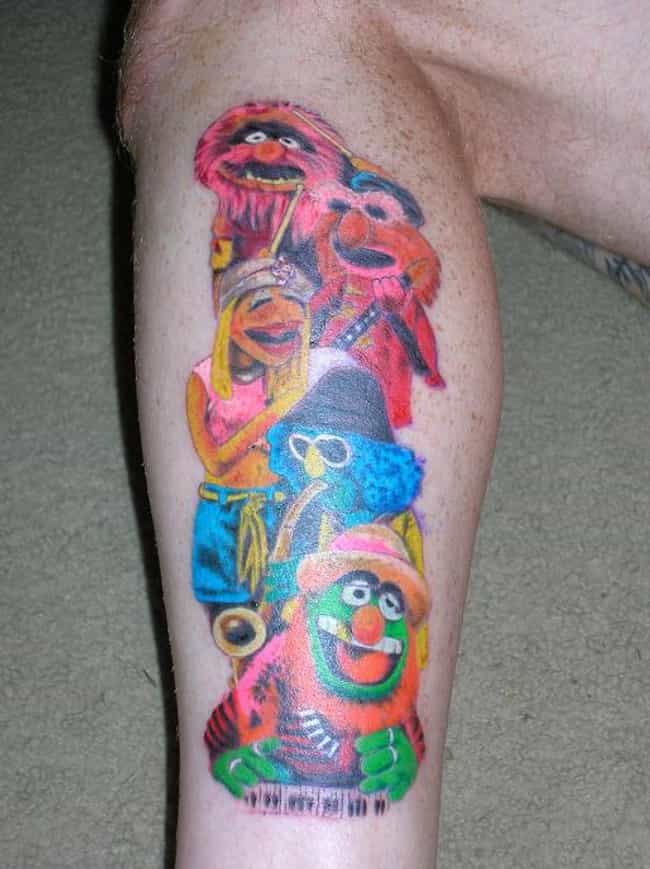 tattoo animal muppet designs Tattoos  and  ðŸ€ViraLuck Calf Designs