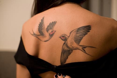 sexy bird tattoosphoto