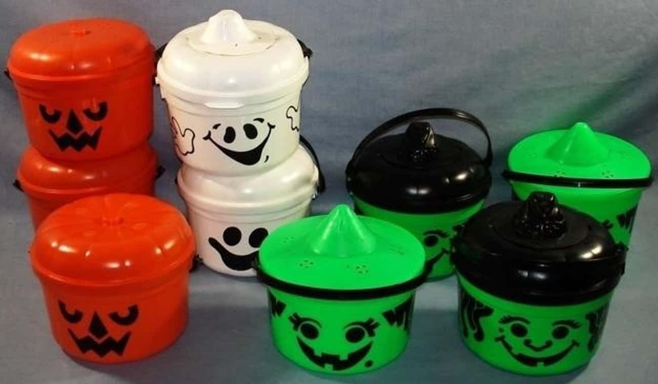 First Off, If You Were Cool, You Had One Of These McDonald's Halloween Buckets For Your Candy