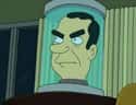 Richard Nixon's Head on Random Best Futurama Characters