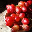 Red Grapes on Random Most Delicious Fruits