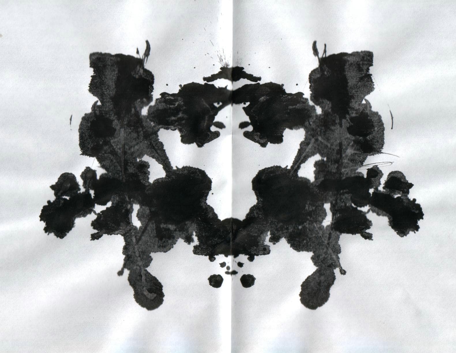 Rorschach Test | Pictures of Real Rorschach Inkblots