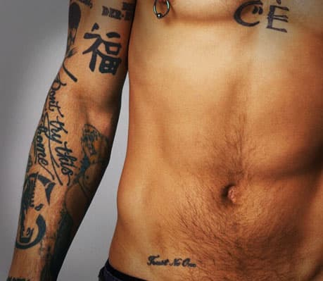 Dave Navarro Tattoos   Don T Try This At Home Photo U1