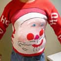 Santa's Got a Taste for Blood on Random Ugliest Christmas Sweaters